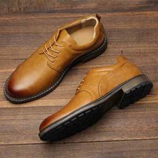 Fashion Men Casual Shoes Comfortable Lace Up Flats Driving Shoes Male Footwear