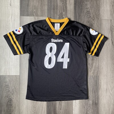 NFL Pittsburgh Steelers BROWN 84 XLジャージ Antonio Brown Pittsburgh Steelers Black Football Jersey Mens Size