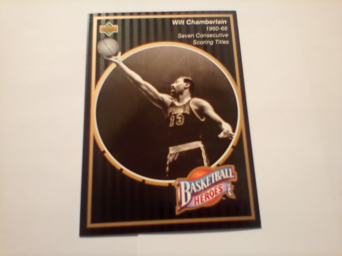 92-93 Upper Deck Wilt Chamberlain Basketball Hero's # 15 | eBay