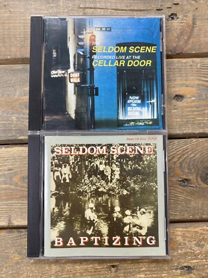 Seldom Scene CD Lot of 2! Live at Cellar Door & Baptizing