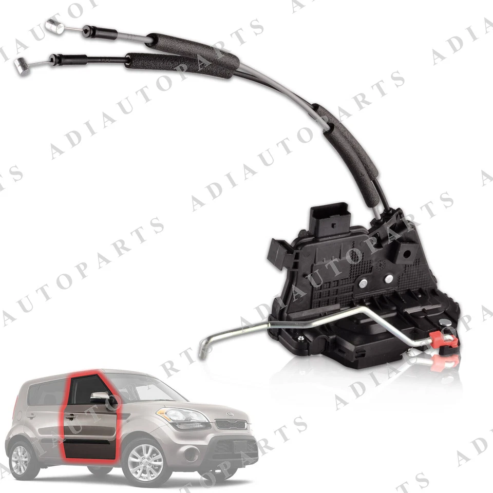 Front Right Passenger Side Door Lock Latch Actuator fit Kia Soul 2011-2013 - Image 2 of 4