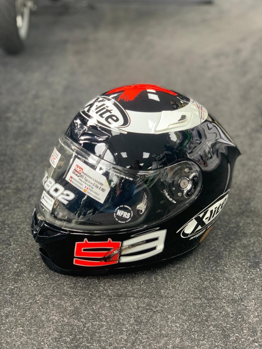Jorge Lorenzo Signed X-Lite X-802 Helmet UK