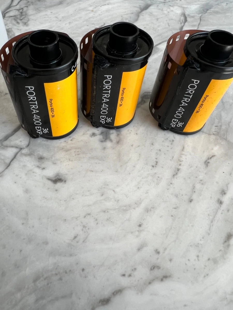Kodak Portra 400 35/135 ISO 400 Color Negative Film - Pack of 3 (6031678)