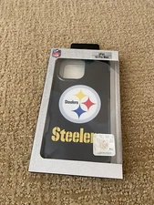 Office NFL Dual Layer Cover Case for Apple iPhone 16 Pro Max Pittsburgh Steelers