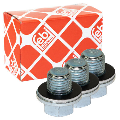 Ölablassschraube M12 x 1,25 3er Set für Suzuki DL 650 DR-Z LS RM SFV 800 Cagiva
