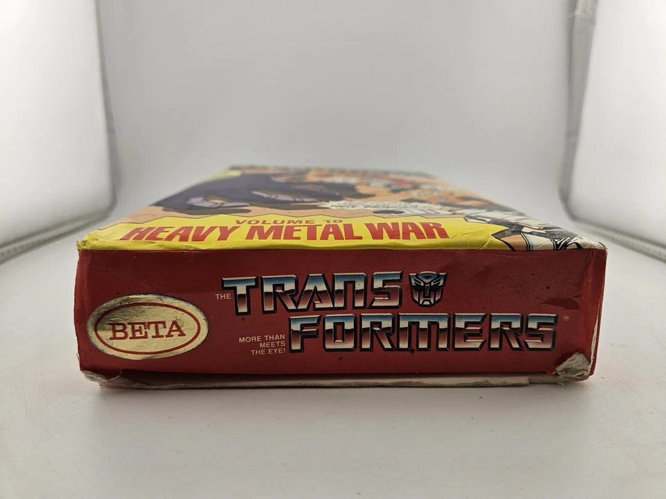 THE TRANSFORMERS Vol 10 Heavy Metal War (1984) Big Box Betamax FHE Animation - Image 3 of 4