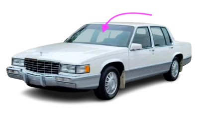 Fit 1991-1993 Cadillac Deville,Fleetwood 4D Sedan/2DCoupe Front