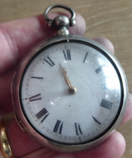 Карманные часы LONDON MAKER J.BRANSCOMB SILVER