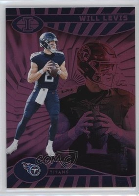2024 Panini Illusions Trophy Collection Pink /299 Will Levis #88 0t2