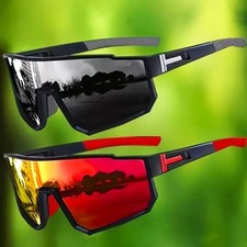 Sunglasses Men Women Outdoor Cycling Road Driving Glasses Sports Mountain 2PCS