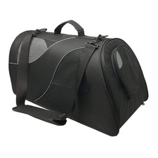 Soft-Sided Pet Carrier for Small Dogs and Cats, Black
