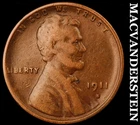 1911-S Lincoln Wheat Cent- Semi Key Better Date- No Reserve #J9272