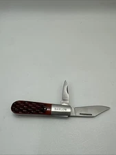 Old Fashioned Barlow Pocket Knife Textured Handle