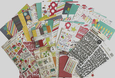 SIMPLE STORIES  (Let's Party)   Paper & Embellishments  [Save 65%] Set b
