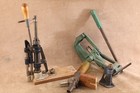 Reloading Lot. RCBS Rock Chucker Press, Lachmiller Primer Tool, Redding Measure