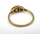 14K Yellow Gold Mounting Setting for Diamond Engagement Ring Size 7 1.9 Gr [R367 — photo 8