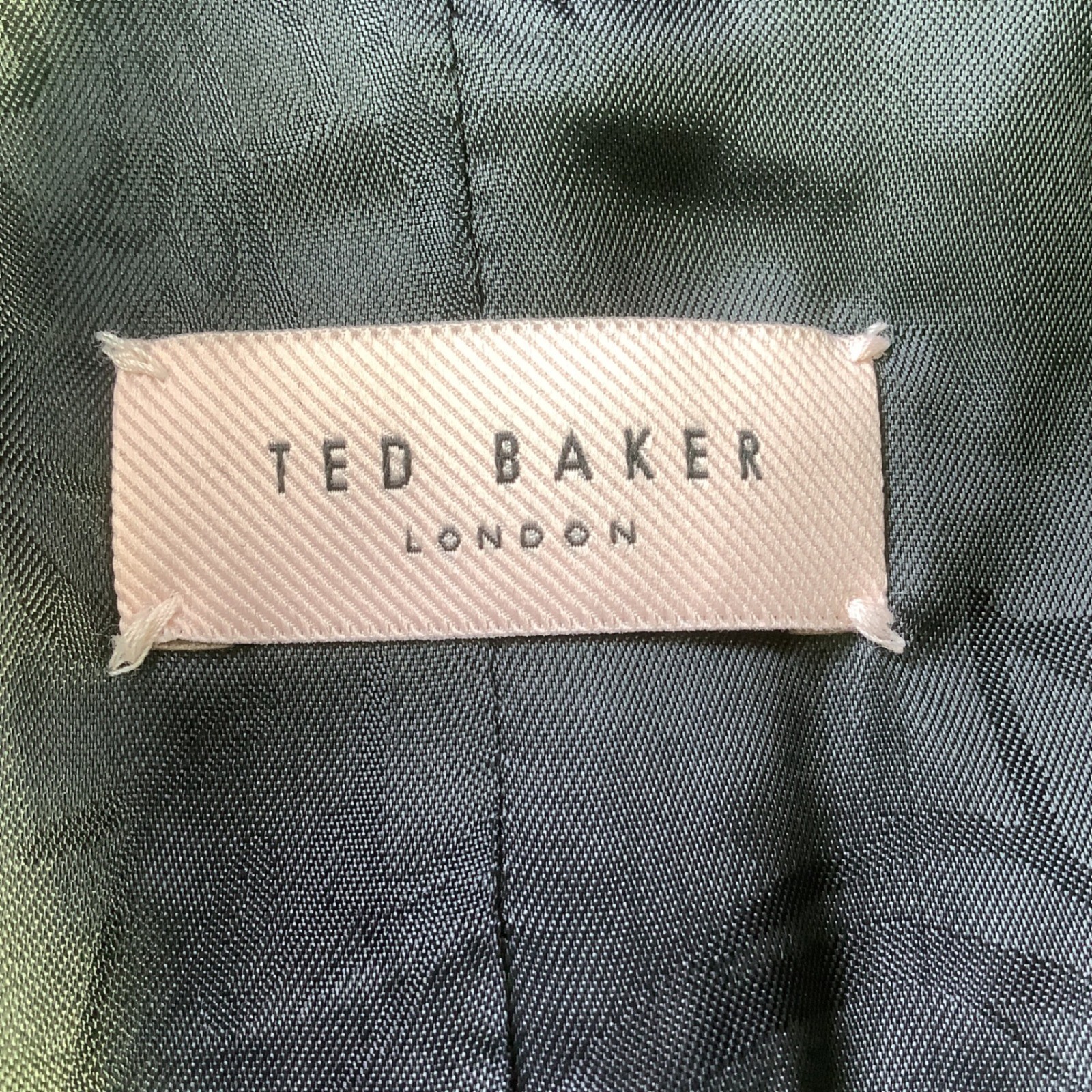 Ted Baker Rosell Black Wool Cashmere Long Belted Wrap Coat Size 0 NWT image 6