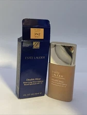 ESTEE LAUDER Double Wear SHEER Foundation Long Wear Makeup - 3N2 Wheat - NEW