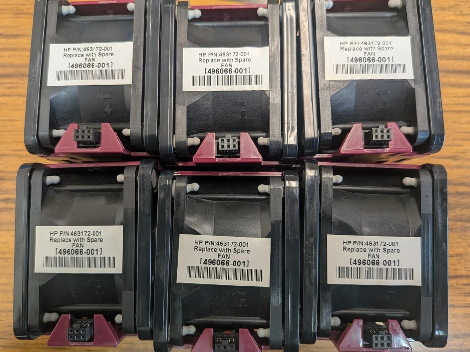 HP 496066-001 Proliant DL380 G6 DL380 G7 DL385 G5P System Fan 463172-001 - Image 2 of 4