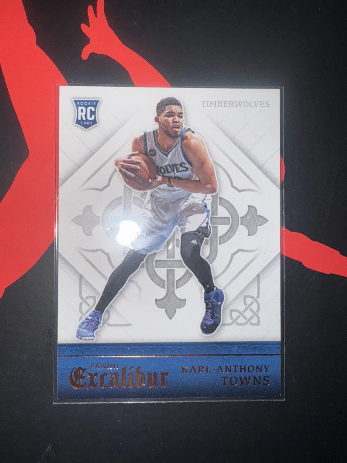 2015-16 Panini Excalibur - Rookies Karl-Anthony Towns #167 (RC)