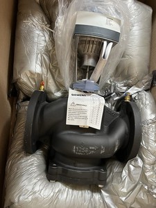 Siemens 599-07331 Motorized Globe Valve 3in Class 125 Cast Iron 125 PSI