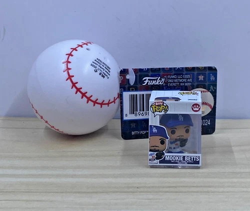 Funko Bitty Pop! MLB Baseball - Mookie Betts Los Angeles Dodgers