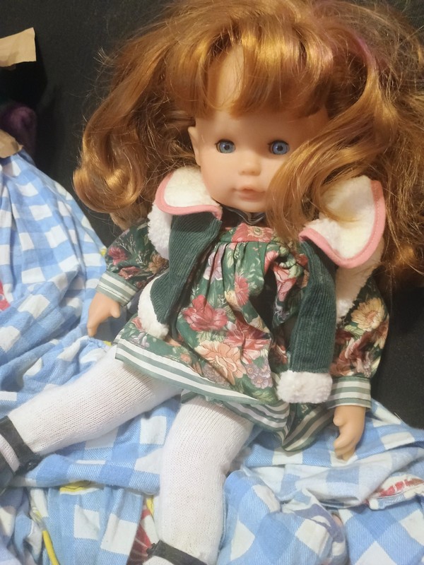 1990s Zapf Creations Doll 14 Inch . Bitty Twin Sized