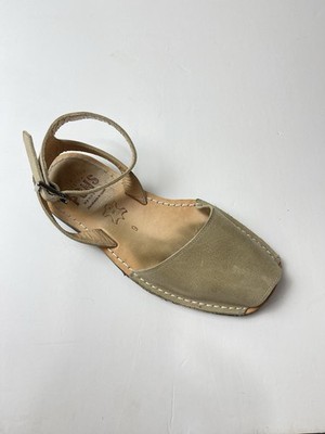 PONS Menorca / Avarca-style leather sandals, handmade in Spain Size 9
