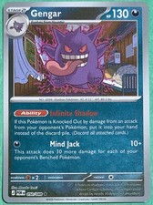 Pokémon Gengar 50/88 Perfect Order Reverse Holo Rare TCG Pokemon Card