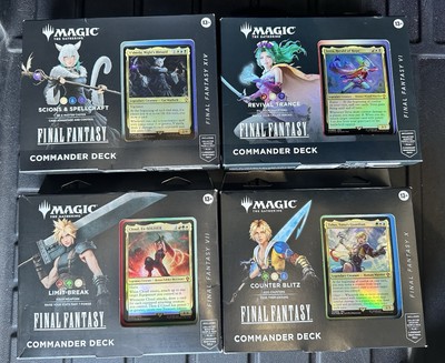 Magic the Gathering TCG - Final Fantasy - Commander Deck Assorted main image 0