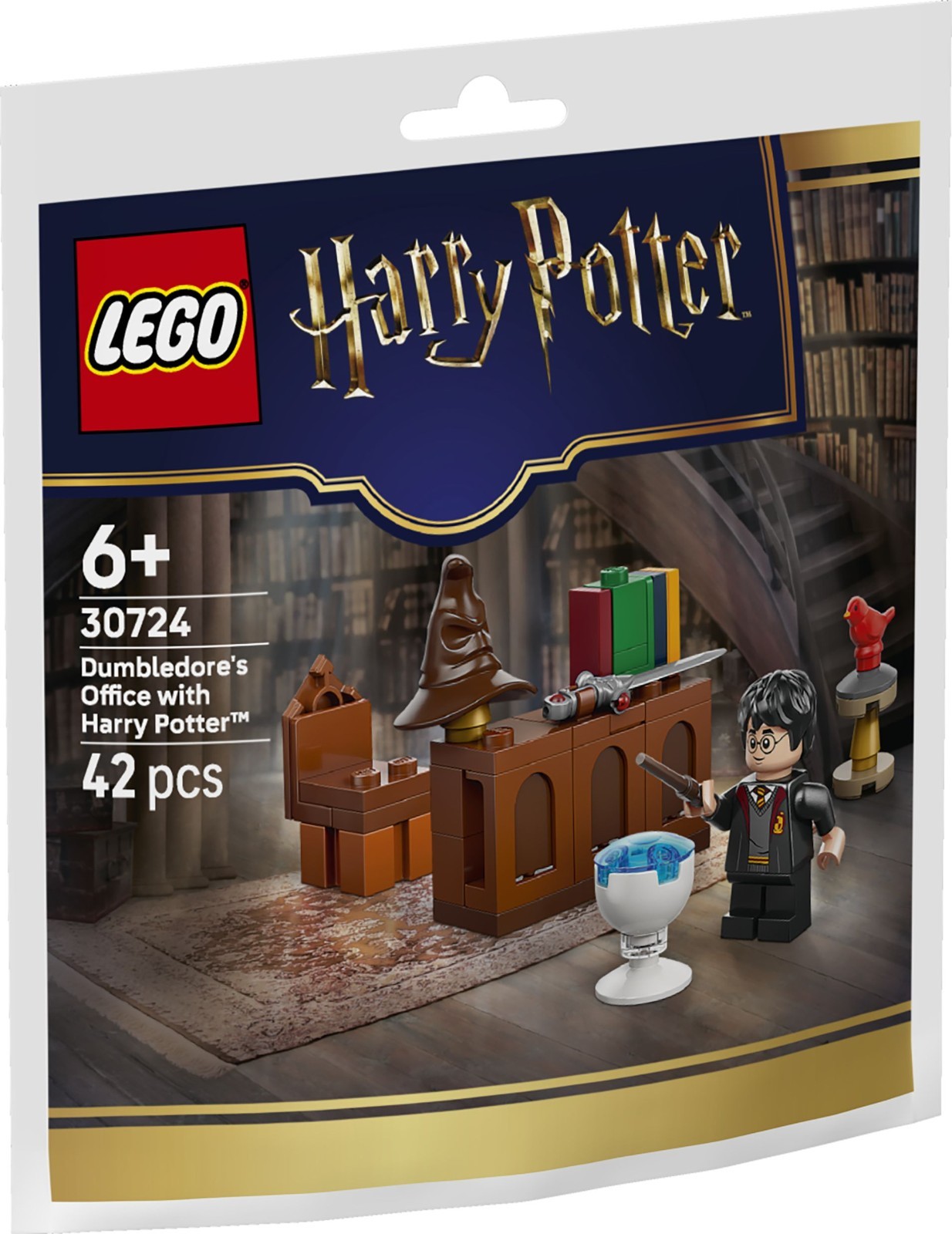 LEGO Polybag 30724 Harry Potter Dumbledores Büro mit Harry Potter - NEU und OVP - Bild 8