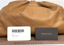 Bottega Veneta Large "The Pouch" Bag In Nude Brown Leather