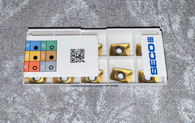 10 X SECO XOMX 120408TR-ME08,F40M  WENDESCHNEIDPLATTEN CARBIDE INSERTS
