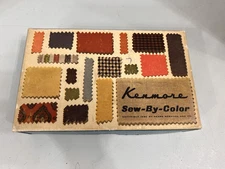 1960 Vintage Kenmore Sew by Color Presser Feet. No Instructions