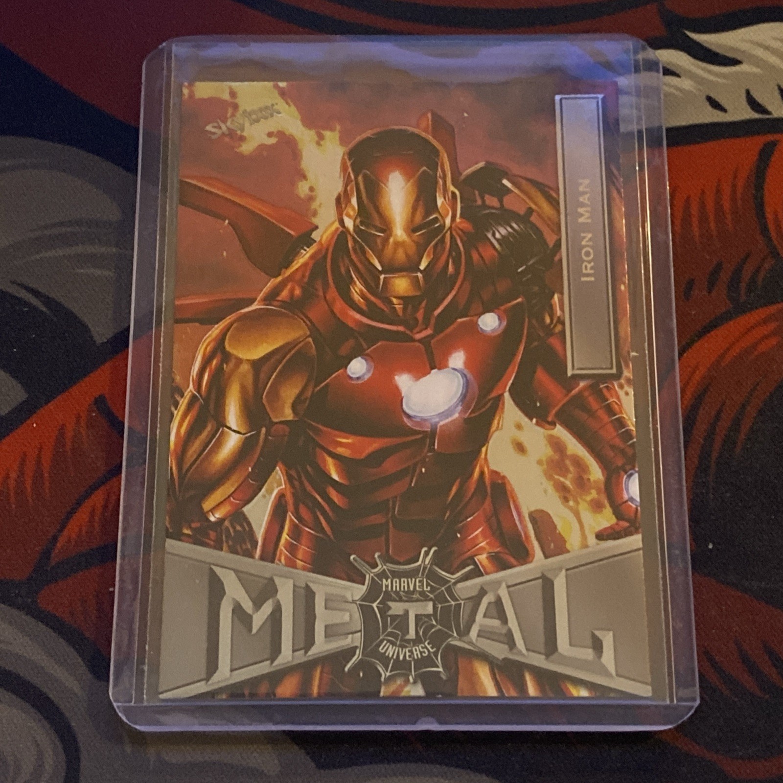 2021 Skybox Marvel Metal Universe Spider-Man Grandiose 36 Iron Man