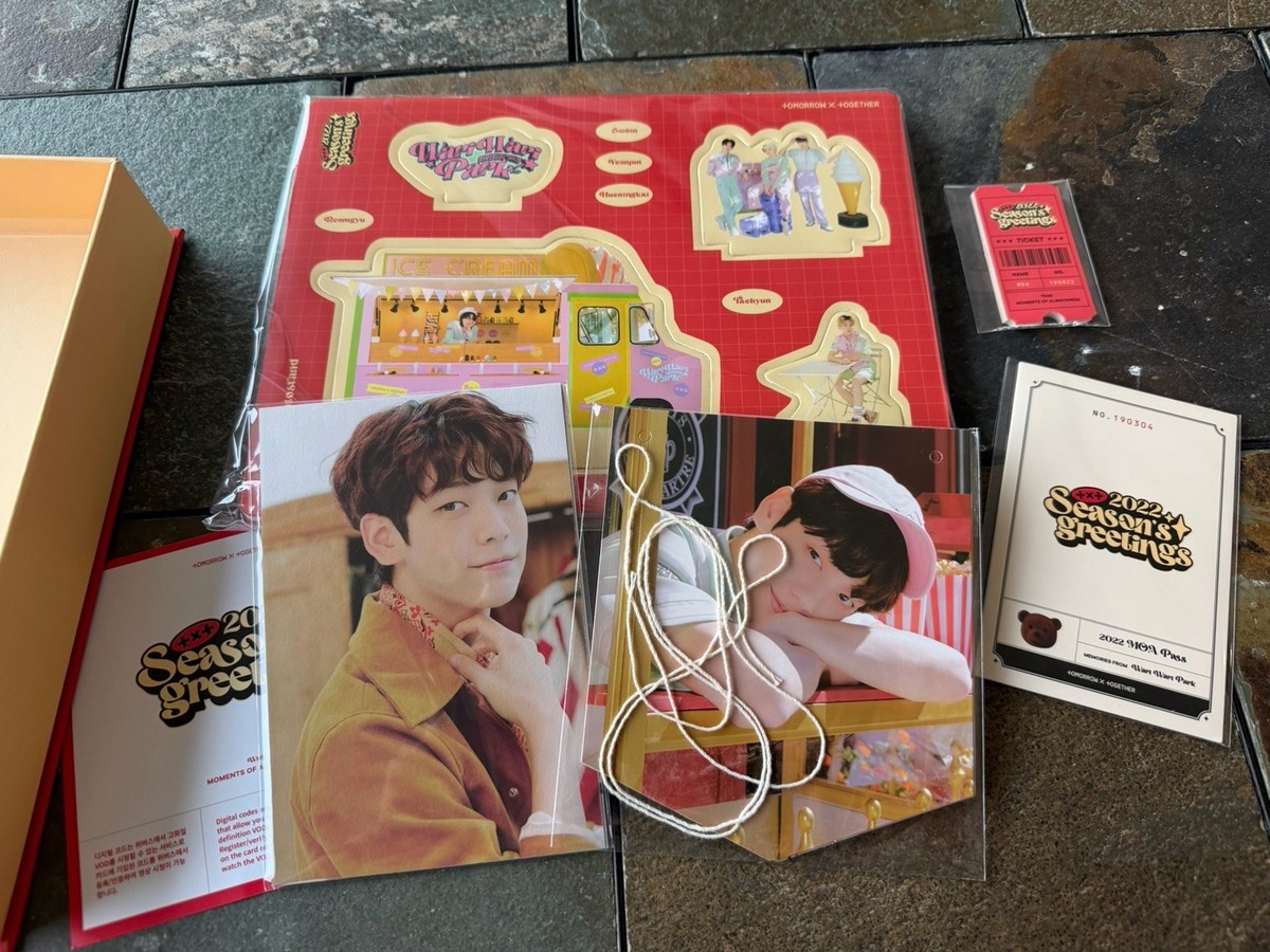 TXT Tomorrow X Together 2022 Season's Greetings | eBay