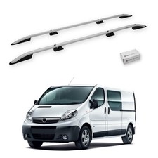 TURTLE Für Opel Vivaro (X83) 2001-2014 / Kurzes Chassis Crown Dachreling