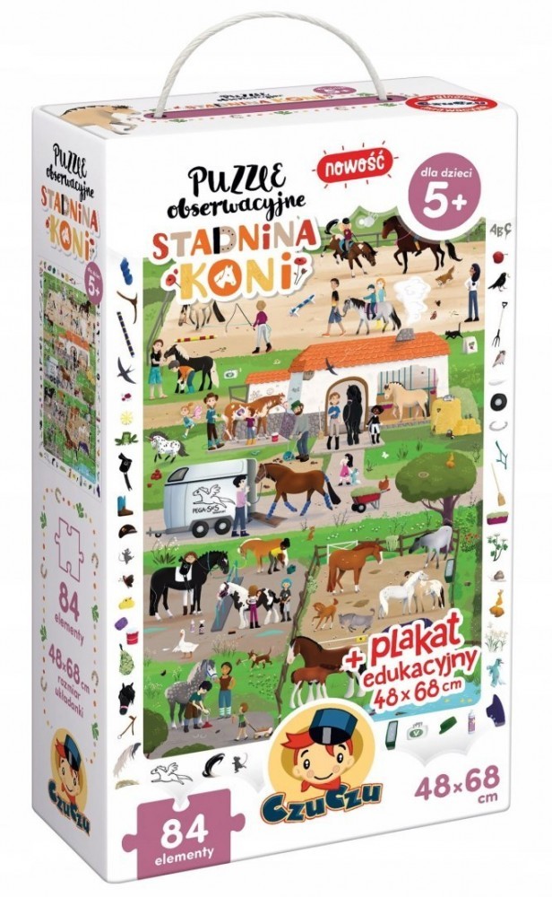 5902983491255 Головоломки для наблюдения за лошадью-жеребцом CzuCzu