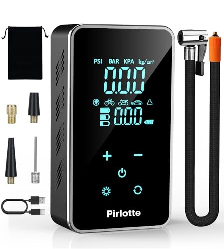 Портативный воздушный компрессор для накачки шин-Воздушный насос для автомобиля-Воздушный компрессор емкостью 18000 мАч 8790₽