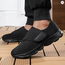 Men’s Diabetic Shoes Wide Fit Orthopedic Walking Sneakers