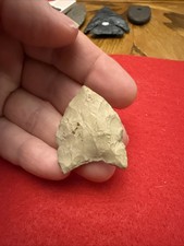 Clovis 1 1/2 Inch Athens Co Ohio Fluted Paleo Arrowhead 