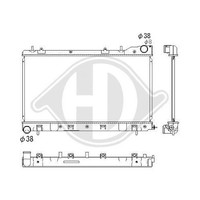 1X KüHler, MotorküHlung Diederichs DCM3048 Passend FüR Subaru
