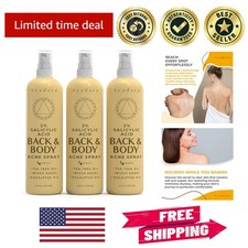 3-Pack Acne Body Spray with 2 Salicylic Acid - Clear Hydrate Your Skin