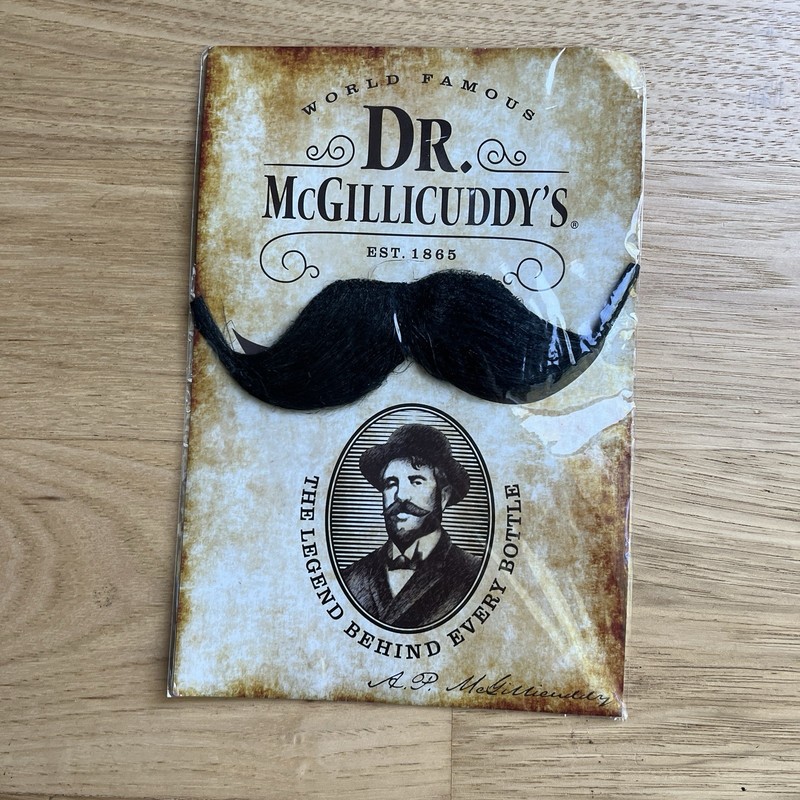 Dr. McGillicuddy's Novelty Mustache new in package