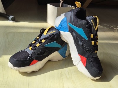 Reebok Aztrek Double Nu Pops Sneakers - Damen, EU 37, Schwarz/Teal