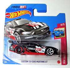 Hot Wheels - Ford Mustang GT '18 personalizado - Formula Drift - HW Drift 2021 - GTB25