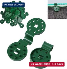 Shade Cloth Plastic Clips, Round Sunshade Net Clip Windproof Awning Clamp Grip H