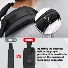 Backpack Sprayer Replacement Straps with Hooks Adjustable Shoulder Belt for