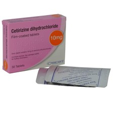 240 Cetirizine 10mg Tablets  8 Month Hay Fever & Allergy Relief Supply