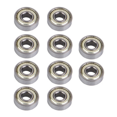 Skate Bearing Bearings Board Silber Edelstahl 10 Stück/Posten Rollen